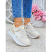 Buty Sportowe Na Platformie Sneakersy Prinss Biege