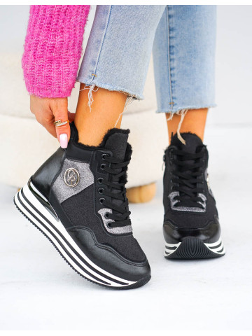 Zimowe Ocieplane Buty Sportowe Botki Sneakersy Great