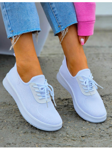 Ultra Lekkie Buty Sportowe Sneakersy Seastar Białe