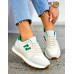 Beżowo-Zielone Buty Sportowe Damskie New Blanced NN