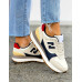Beżowo-Granatowe Buty Sportowe Damskie New Blanced NN