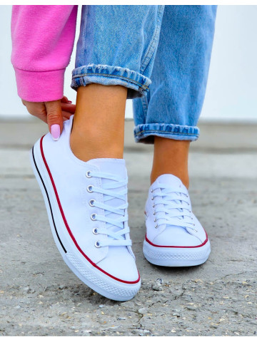 Białe Klasyczne Trampki Tenisówki All White Convs