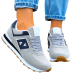 Szare Buty Sportowe Damskie New Lances