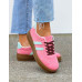 Różowe Buty Sportowe Na Grubej Podeszwie Adi Sambee