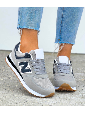 Szare Buty Sportowe Damskie New Blanced She