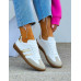 Białe Buty Sportowe Sneakersy SamBay Gold