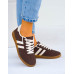 Czekoladowe Buty Sportowe Sneakersy SamBay