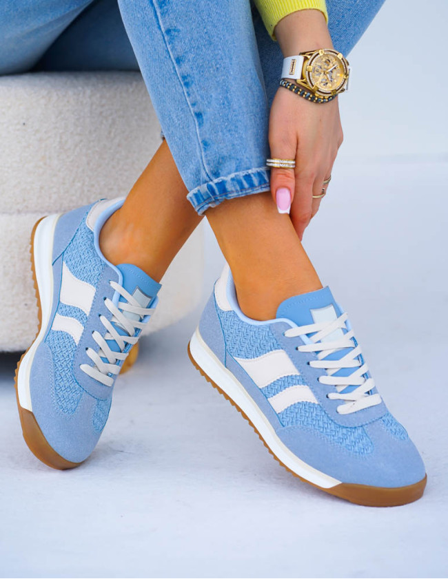 Niebiesko-Białe Buty Sportowe Damskie News