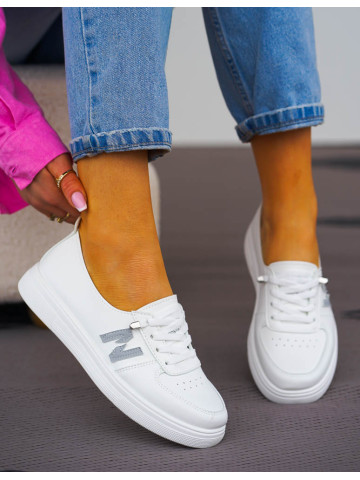 Sportowe Balernki Półbuty Damskie Trampki Teams