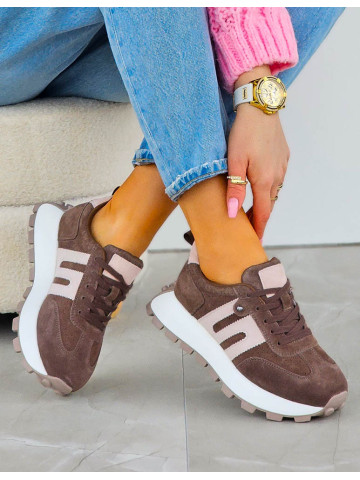 Premium Eleganckie Skórzane Sportowe Półbuty Trampki Americano