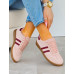 Różowe Buty Sportowe Sneakersy Comfort