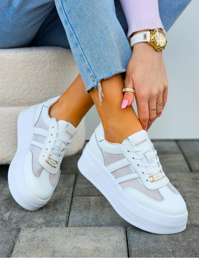 Premium Eleganckie Skórzane Sportowe Półbuty Trampki Mexen