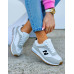 Białe Buty Sportowe Damskie Niu Bee Street