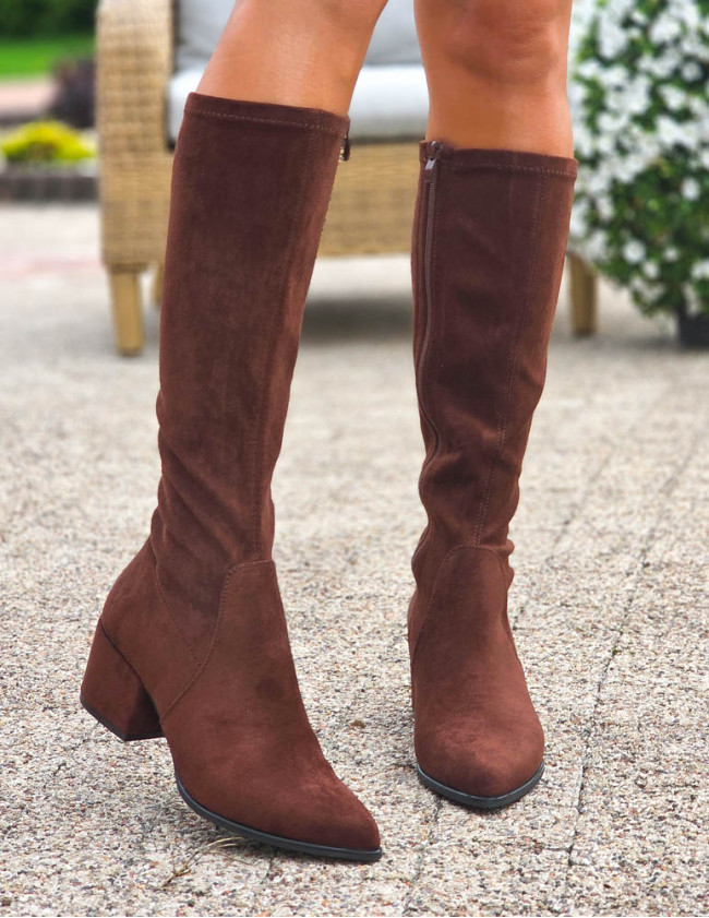 Czekoladowe Kozaki Kowbojki Na Klocku Sergio Leone