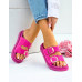 Różowe Klapki Na Paski She Basic