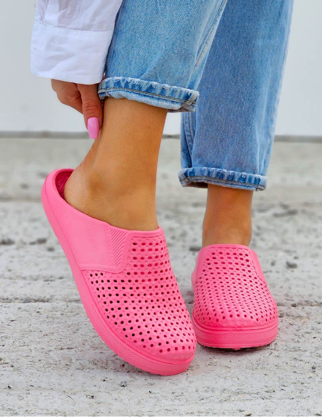 Lekkie Piankowe Kroksy Klapki Zakryte Palce Eva