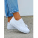 Białe Skórzane Trampki Buty Sportowe Damskie Big Star 334