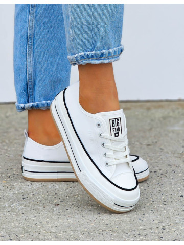 Białe Trampki Tenisowki Buty Sportowe Damskie Big Star 205