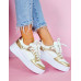Białe Buty Sportowe Sneakersy Venez Gold