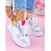 Białe Buty Sportowe Sneakersy Venez Multicolor