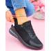 Czarne Sneakersy Buty Sportowe New Blanced
