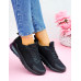 Czarne Sneakersy Buty Sportowe New Blanced