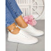 Białe Trampki Buty Sportowe Ze Skóry Basic White