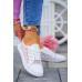 Białe Koronkowe Trampki Tenisówki Na Lato Salma