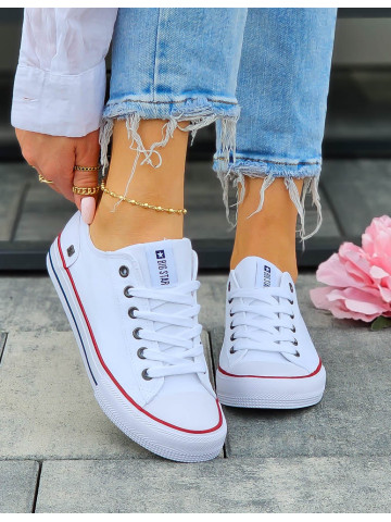 Białe Trampki Tenisówki Buty Sportowe Damskie Big Star DD336 NEW