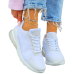 Białe Sneakersy Buty Sportowe Przewiewne Air Mexx