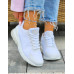 Białe Sneakersy Buty Sportowe Przewiewne Air Mexx