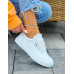 Białe Trampki Buty Sportowe Ze Skóry Fasion New