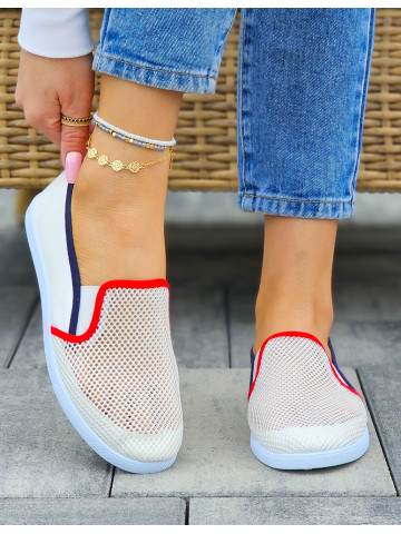 Białe Koronkowe Trampki Tenisowki Tommy