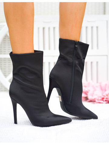 Klasyczne Eleganckie Botki Na Szapilce Luxury Klasyczne Eleganckie Botki Na Szapilce Luxury