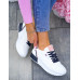 Białe Buty Sportowe Sneakersy Royal