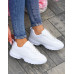 Białe Damskie Buty Sportowe Fills