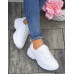 Białe Damskie Buty Sportowe Fills