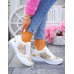 Biało-Złote Sneakersy Buty Sportowe Damskie Lus Vittron