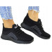 Buty Sportowe Damskie Trampki Buty Sportowe Czarne Fill 